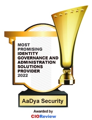 CIOReview Most Promising Identity Governance and Administration Solutions Provider 2022